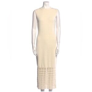 Pearl by Lela Rose Crochet Knit Dress